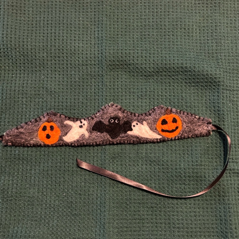 Felted Halloween Crown